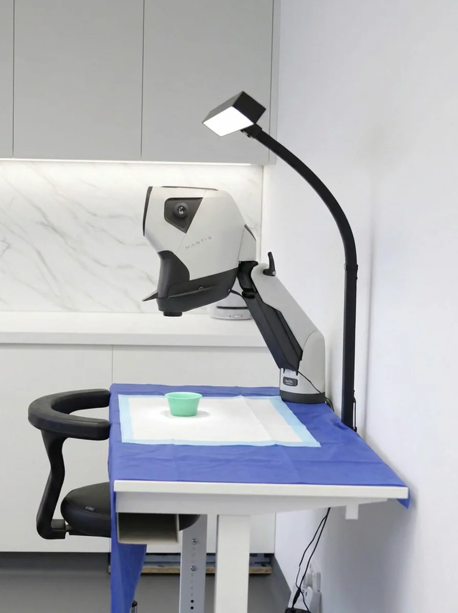 Mantis stereo microscope